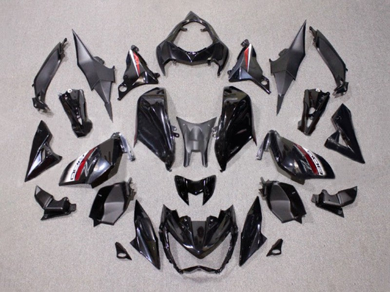 Purchase 2014-2019 Glossy Black Red White Kawasaki Z1000 Motorcycle Fairings UK