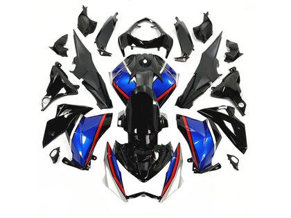 2014-2019 Kawasaki Z1000 Black Yellow Fairing Kit