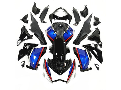 2014-2019 Kawasaki Z1000 Black Yellow Fairing Kit