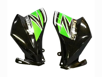 2013-2018 Kawasaki Z800 Glossy Green Black Fairing Kit