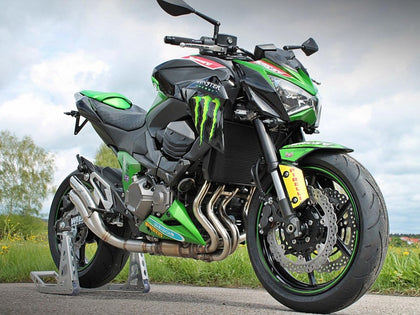 2013-2018 Kawasaki Z800 Green Black Fairing Kit