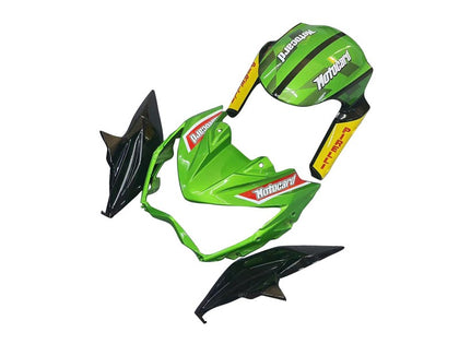 2013-2018 Kawasaki Z800 Green Black Fairing Kit