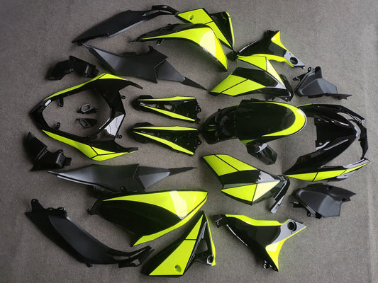 2013-2018 Black Green Kawasaki Z800 Fairing Kit