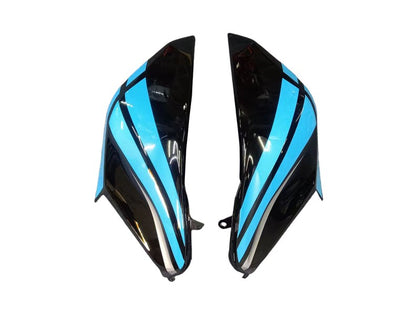 2013-2018 Kawasaki Z800 Light Blue Black Fairing Kit