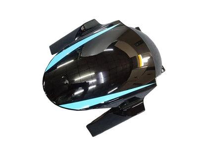 2013-2018 Kawasaki Z800 Light Blue Black Fairing Kit
