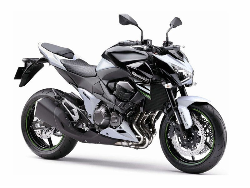 Purchase 2013-2018 White Glossy Black Green Kawasaki Z800 Motorcycle Fairings UK