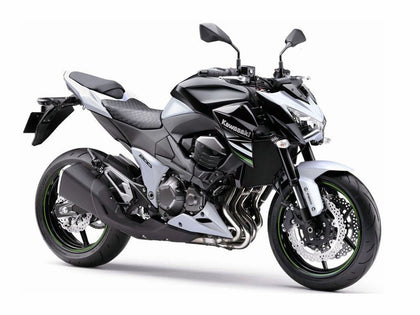 2013-2018 Kawasaki Z800 White Black Fairing Kit