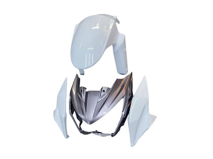 2013-2018 Kawasaki Z800 White Black Fairing Kit