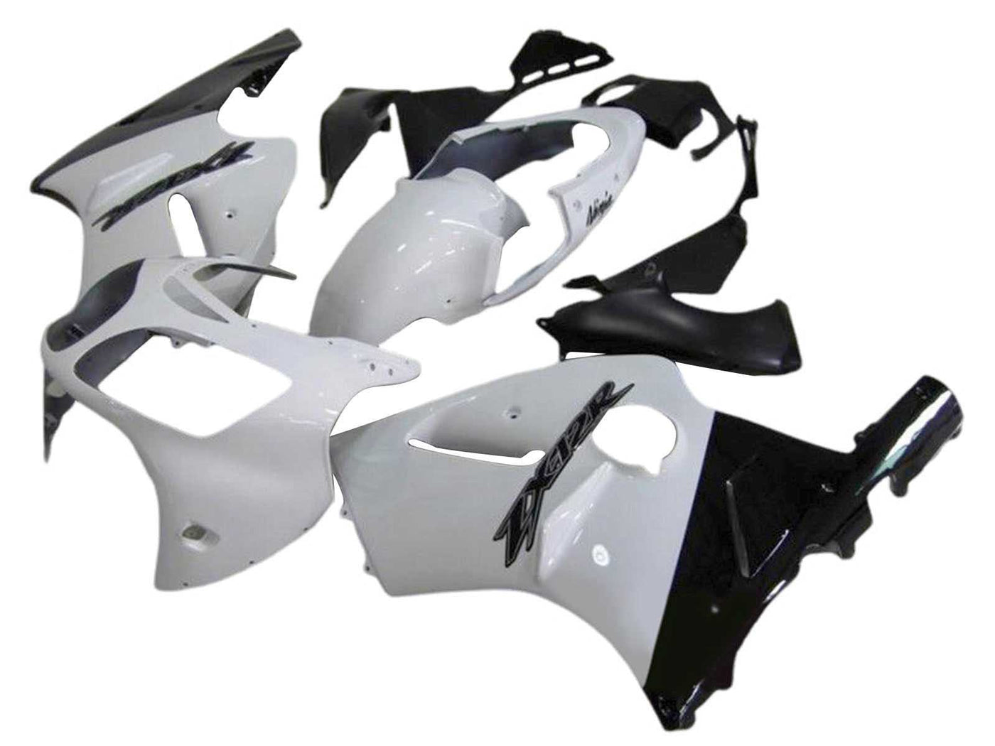 2000-2001 Black Gold Kawasaki ZX12R Fairing Kit