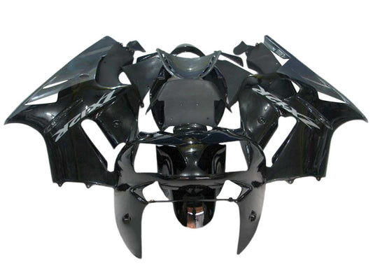 2000-2001 Glossy Black Blue Elf Kawasaki ZX12R Fairing Kit