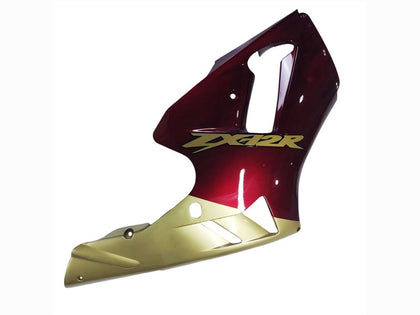2000-2001 Kawasaki ZX-12R Red Gold Fairing Kit