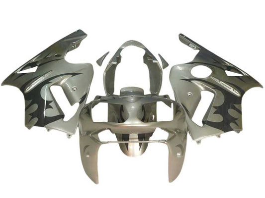 2002-2006 Black Red Kawasaki ZX12R Fairing Kit