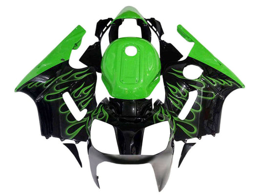 2002-2006 Glossy Black Kawasaki ZX12R Fairing Kit
