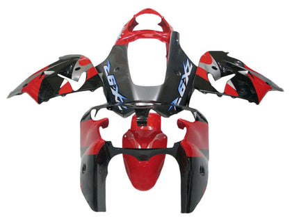 2002-2006 Kawasaki ZX-12R White Black Gold Denso Fairing Kit