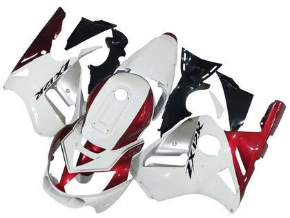 2002-2006 Kawasaki ZX-12R White Red Black Fairing Kit