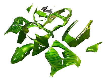 2000-2001 Kawasaki ZX-9R Glossy Green Ninja Fairing Kit