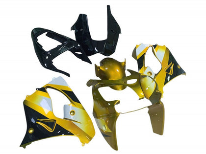2000-2001 Kawasaki ZX-9R Green Black Fairing Kit