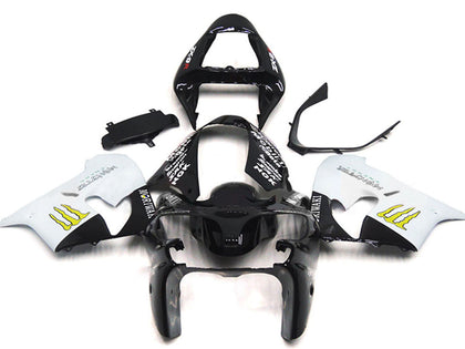 2002-2003 Kawasaki ZX-9R Black Gold Yellow Fairing Kit