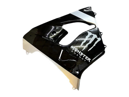 2002-2003 Kawasaki ZX-9R Black Silver Monster Elf Fairing Kit