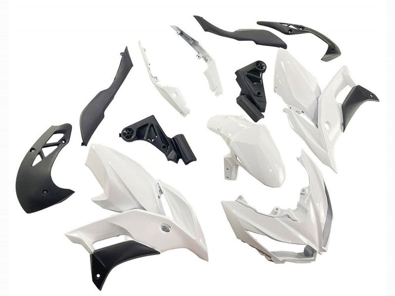 Purchase 2015-2021 White Matte Black Kawasaki Versys 650 Motorcycle Fairings UK