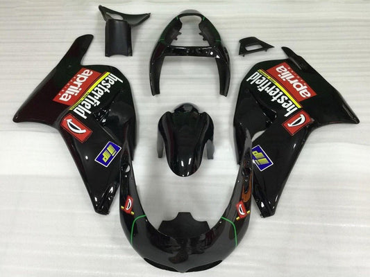 1995-1997 Black Red Aprilia RS250 Fairing Kit