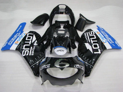1995-1997 Aprilia RS250 Black White Blue Lotus Fairing Kit