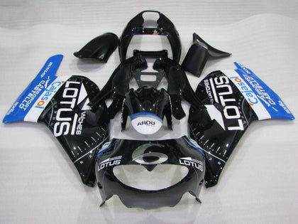 1995-1997 Aprilia RS250 Black White Blue Lotus Fairing Kit