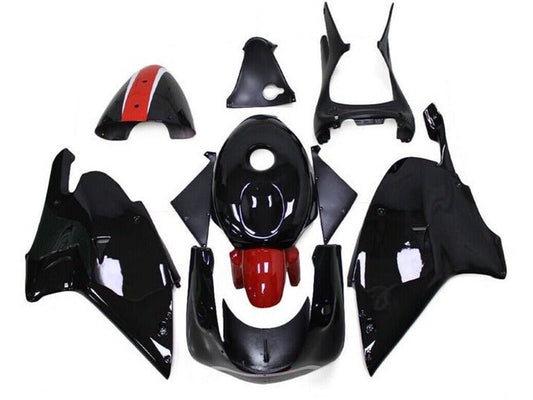 1999-2004 Black Red Aprilia RS250 Fairing Kit