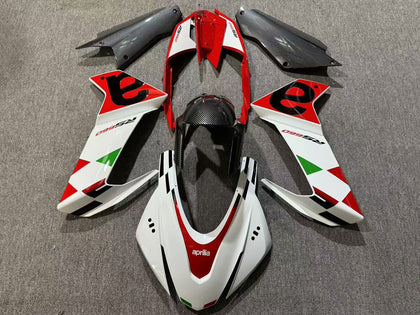 2020-2024 Aprilia RS660 White Red Black Carbon Fiber Green Fairing Kit