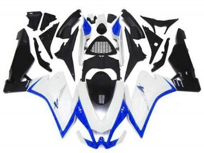 2009-2015 Aprilia RSV4 White Blue Black 1000 Fairing Kit