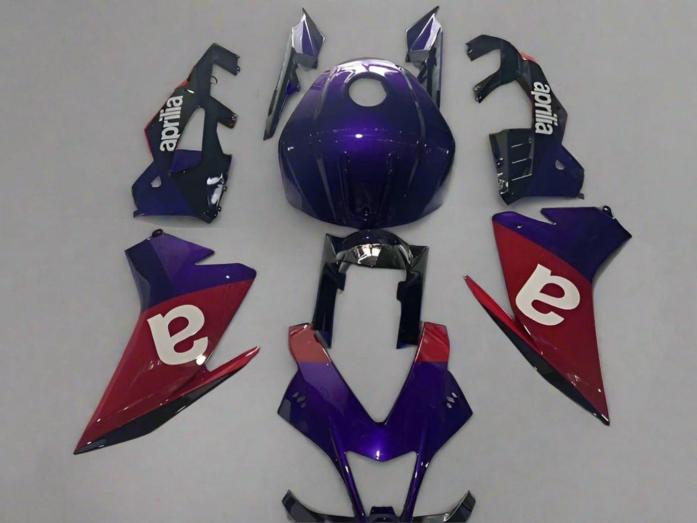 2009-2015 Purple Red Aprilia RSV4 1000 Fairing Kit