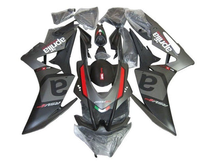 2009-2015 Aprilia RSV4 Matte Gray Black Red 1000 Fairing Kit