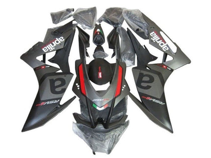 2009-2015 Aprilia RSV4 Matte Gray Black Red 1000 Fairing Kit