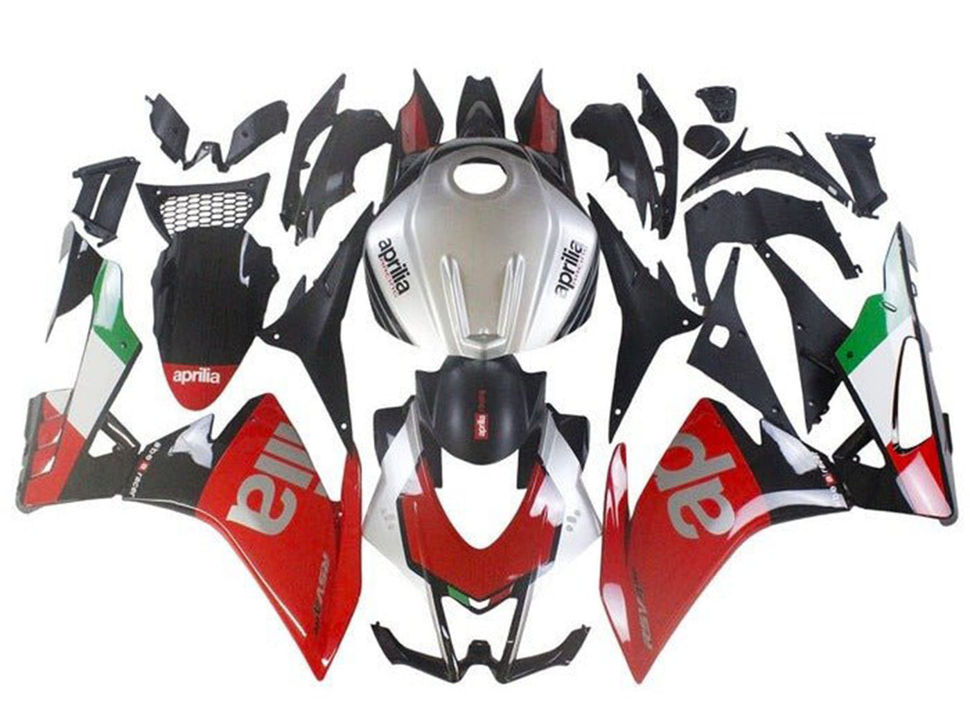 2009-2015 Red Silver Black Green Aprilia RSV4 1000 Fairing Kit