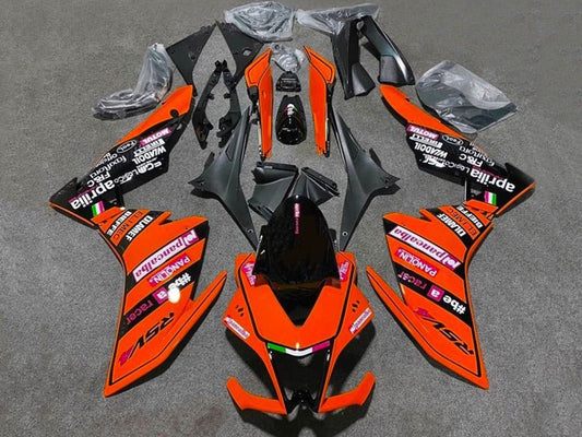 2009-2015 Red Black Aprilia RSV4 1000 Fairing Kit