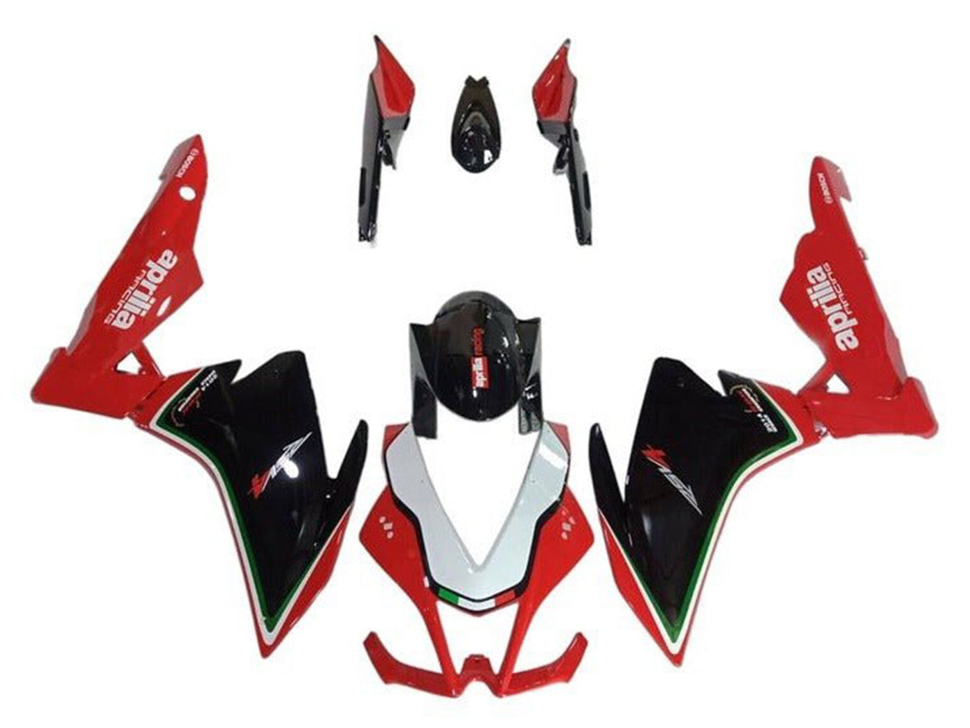 2009-2015 Red Black White Green Aprilia RSV4 1000 Fairing Kit