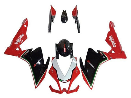 2009-2015 Aprilia RSV4 Red Black White Green 1000 Fairing Kit