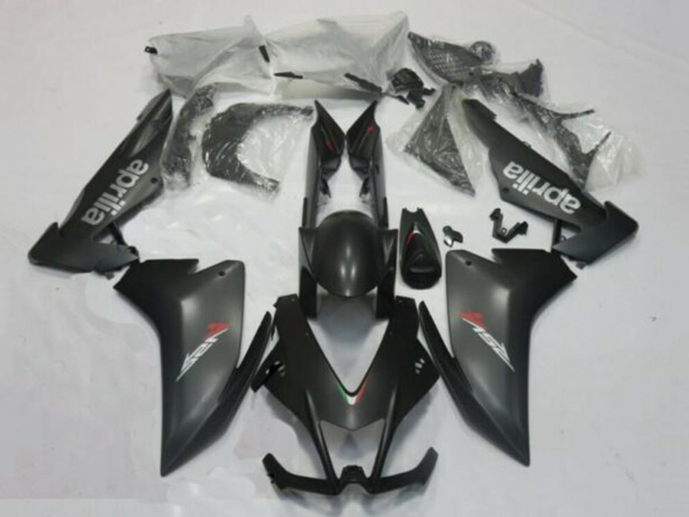 2009-2015 Matte Black Aprilia RSV4 1000 Fairing Kit