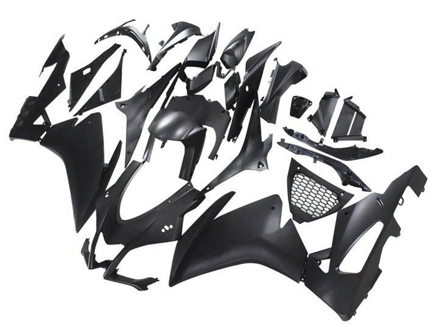 2016-2020 Matte Black Aprilia RSV4 1000 Fairing Kit
