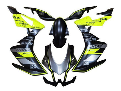 2016-2020 Aprilia RSV4 Matte Black Gray Yellow 1000 Fairing Kit