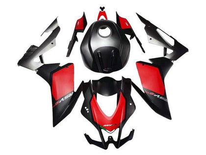 2016-2020 Aprilia RSV4 Matte Black Red Gray 1000 Fairing Kit