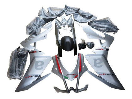 2016-2020 Aprilia RSV4 Silver Gray Red 1000 Fairing Kit