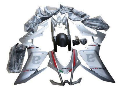 2016-2020 Aprilia RSV4 Silver Gray Red 1000 Fairing Kit