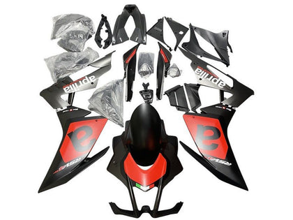 2016-2020 Aprilia RSV4 Matte Black Red White 1000 Fairing Kit
