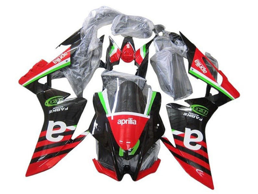 2016-2020 Red Black Green Stripe Aprilia RSV4 1000 Fairing Kit