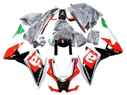 2016-2020 Aprilia RSV4 Red Black Silver Green 1000 Fairing Kit
