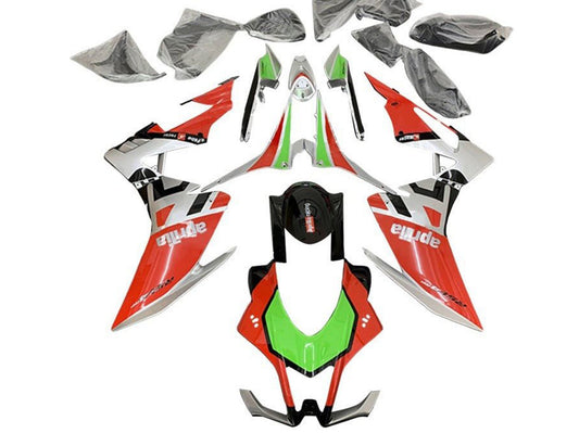 2016-2020 Red Silver Green Aprilia RSV4 1000 Fairing Kit