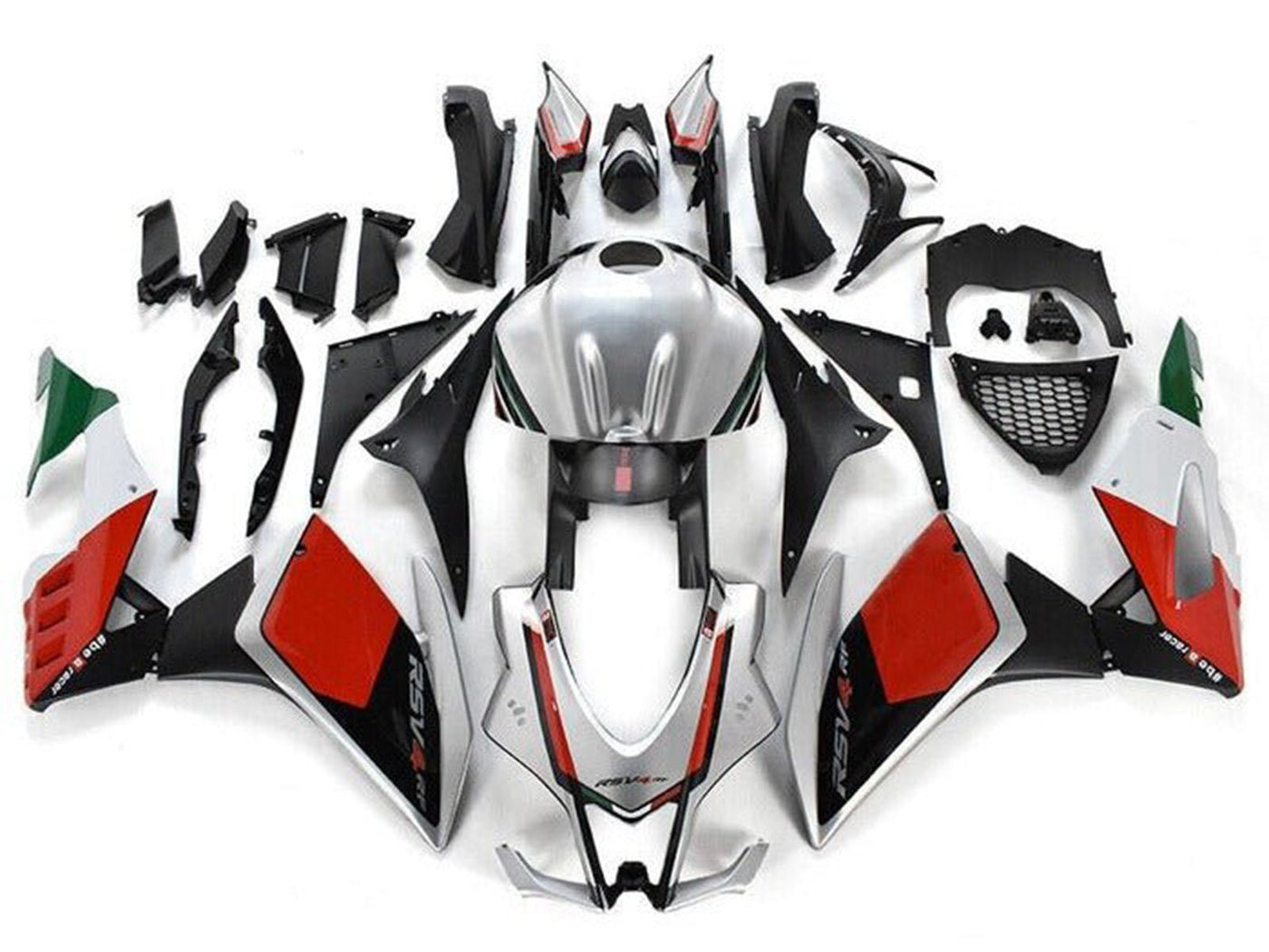 2016-2020 Silver Black Red Green Aprilia RSV4 1000 Fairing Kit