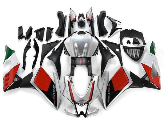 2016-2020 Silver Black Red Green Aprilia RSV4 1000 Fairing Kit