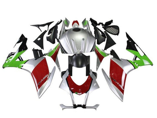 2016-2020 Silver Green Red Aprilia RSV4 1000 Fairing Kit